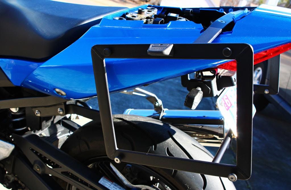 suzuki gladius luggage rack